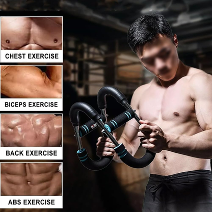 Twister Arm Trainer, Arm Exerciser, Adjustable Resistance Power Chest Expander, for Chest, Arms, Shoulders